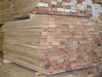 Oak wood boards